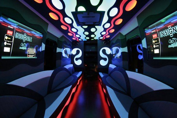 luxury party bus limo