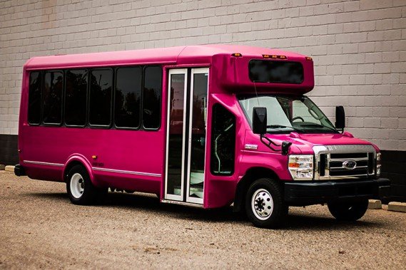 pink party bus